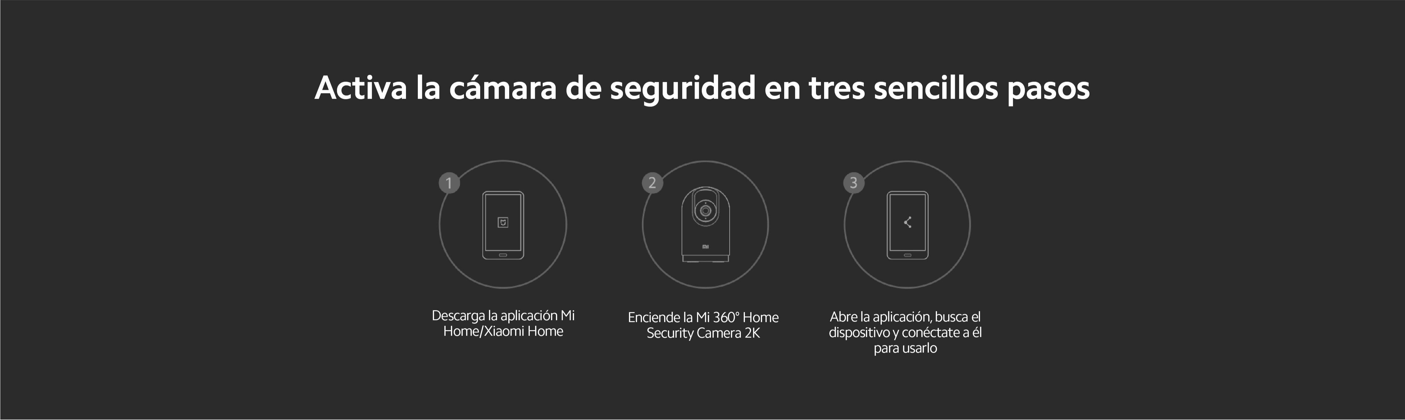 Cámara de vigilancia MJSXJ09CM Mi Home 360 2K Xiaomi - La Victoria - Ecuador